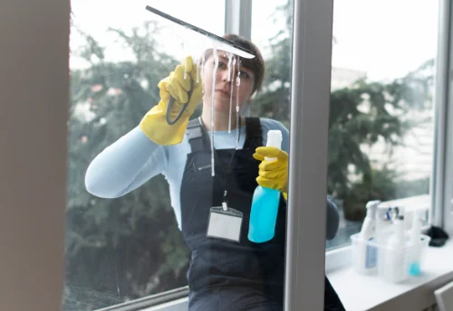 Nettoyage de vitres intérieures et extérieures à Augy